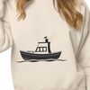 Editable Boat Vector Graphic A simple boat design created as an editable vector graphic in SVG format.