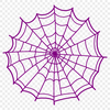 A high-resolution SVG illustration of a spider web with intricate details.