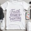 Inspiring quotes about cancer survivorship in a vector format.