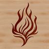 Free Vector Fire Element A graphic representation of flames as a single element.