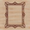 Vector graphic frame design in various formats including SVG, PDF, DXF, and clip art.