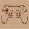 Free Video Game Controller Clip Art A diagram of a video game controller with various buttons and joysticks.