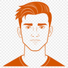 Beautiful SVG Illustration Man Illustrative male figure designed as an SVG vector graphic.