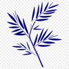 Single Leaf Illustration in Vector Format A stylized illustration of a single leaf in vector format, suitable for digital and print applications.