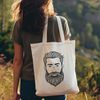 Free Vector Illustration of a Man with Beard A simple illustration of a man with facial hair.