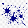 Colorful Splat Graphic Icon A colorful, abstract splat shape made up of rounded curves and irregular lines.