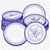 Illustrated Coins in Multiple Denominations A set of illustrated coins in various denominations and designs.