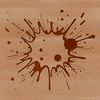 Abstract Slime Drop Illustration A colorful, abstract shape resembling a splattered drop of slime.