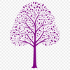Beautiful Branches Vector Illustration A vector illustration of a single tree with branches and leaves.