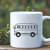 Beautiful Bus Graphic Design Asset A high-quality vector bus illustration in SVG format for graphic design projects.