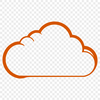 Free Cloud Icon in Vector Format Cloud icon created as a vector graphic using SVG format.