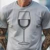 Free Vector Art of a Glass of Wine A vector illustration of a wine glass being poured from a bottle.