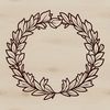 Vector Floral Decoration for Digital Use A floral wreath design created using vector art for digital use.