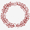 Beautiful Vector Wreath Pattern A floral wreath design in vector format, ideal for cutting machines like Cricut.