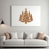 A stylized illustration of a festive holiday tree with ornaments and lights.