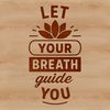 Inspiring Yoga Motivation Quote A vector design quote about yoga with inspirational text