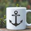 Artistic Anchor - Craft DXF Free Download