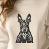 Beautiful Doberman Pinscher Digital Drawing