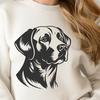 Unique Labrador Retriever - Glowforge SVG Free Download