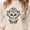 Cute Owl SVG, PNG, PDF And DXF Files