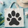 Free Paw Print - Laser Engraver PNG Free Download