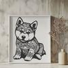 Stunning Shiba Inu In SVG, PNG, PDF And DXF File Formats - Free