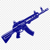 Stunning Assault Rifle In PNG For Free Download