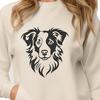 Beautiful Australian Shepherd - For Craft Project