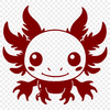 Axolotl In SVG Format - Free Commercial Use License