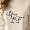 Creative Baby Dinosaur Artwork