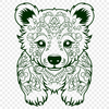 Stunning Sitting Bear - PDF Digital File