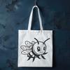 Creative Flying Bee SVG