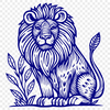 Stunning Lion Illustration