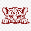 Cute Big Cat In PNG For Free Download