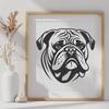 Stunning Bulldog - Sublimation PDF