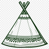 Free Teepee Decal In PDF For Free Download