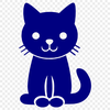 Cute Kitten DXF