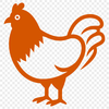 Chicken Simple Line Drawing In PNG File Format For Free Download