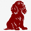 Creative Cocker Spaniel SVG