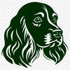 Artistic Dog Vector Image - Free DXF Download