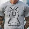 Stunning Corgi In SVG Format - Free Download