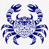 Beautiful Crab Printable Image