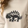 Artistic Baby Dinosaur Illustration - Free PNG