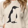 Creative Penguin Drawing In DXF For Free Download