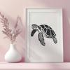 Free Sea Turtle Artwork