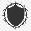 Artistic Shield In DXF - Free Download