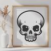 Stunning Skull Vector Illustration