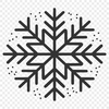 Unique Snowflake Clip Art