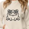 Creative Toad Wearing Glasses