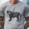 Free Unique Tiger Drawing SVG - Commercial Use